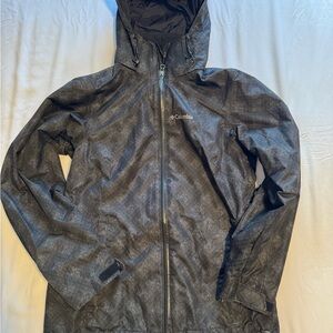 Columbia Black Windbreaker